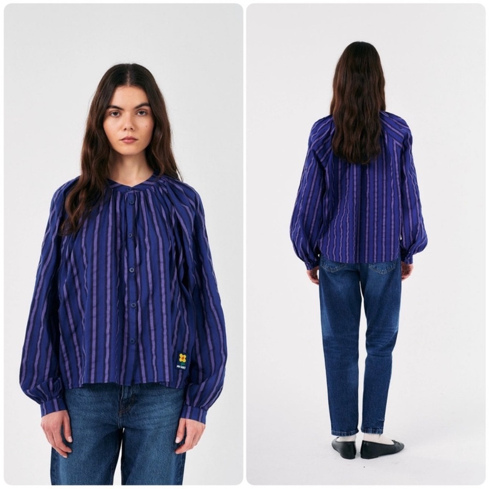 Bobo Choses striped shirt, size small